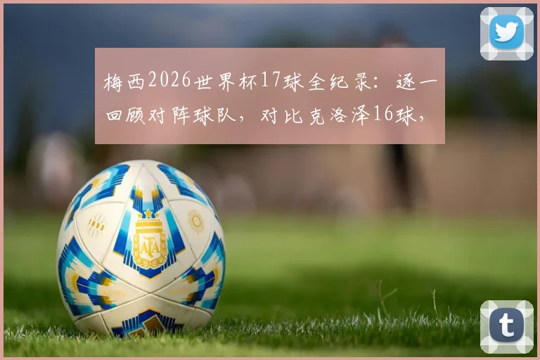 梅西2026世界杯17球全纪录：逐一回顾对阵球队，对比克洛泽16球，解析射手王排名历程与未来展望