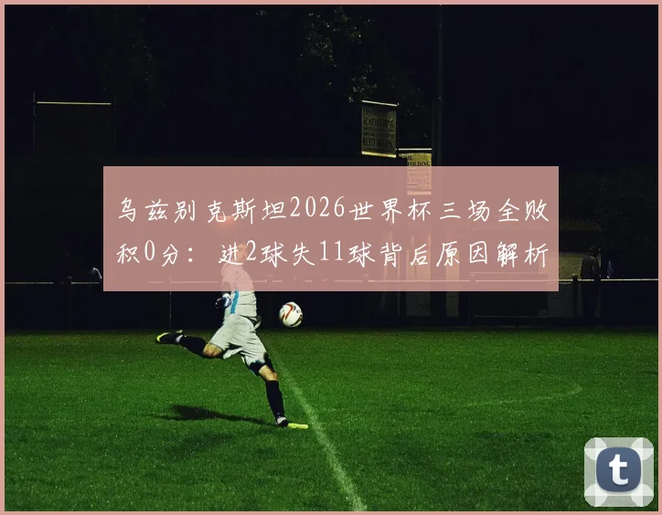 乌兹别克斯坦2026世界杯三场全败积0分：进2球失11球背后原因解析，球队未来路在何方？
